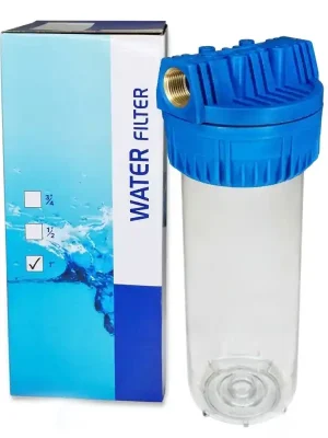 Uitverkoop WATERFILTER Průhledný filtr 1/2" SX - 10" na vodovodní potrubí